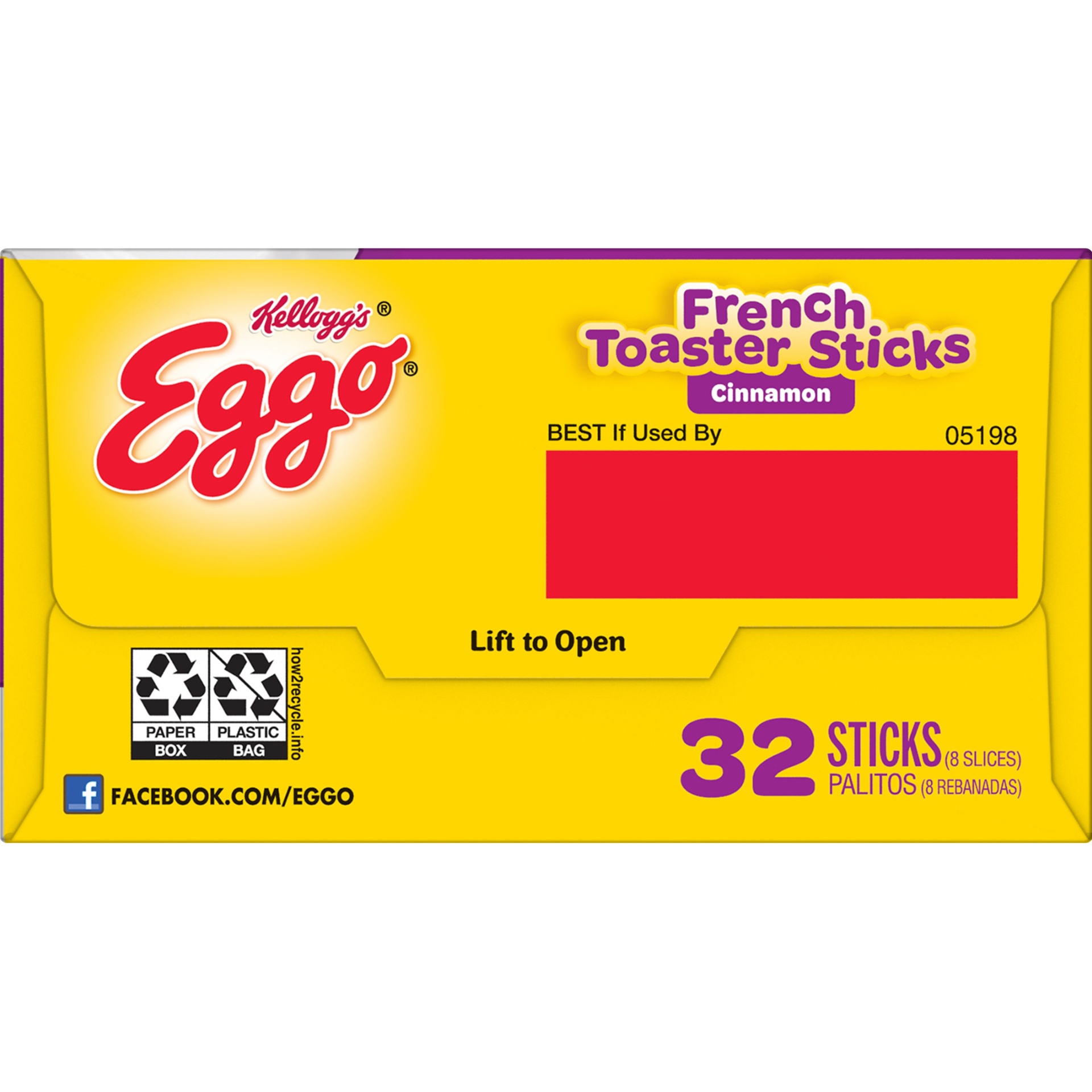 Eggo Frozen French Toast Sticks, Frozen Breakfast, All Day Kids Snacks