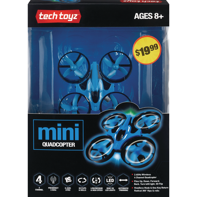 slide 1 of 1, 2.4Ghz Mini Quad With 4 Rotors, 1 ct