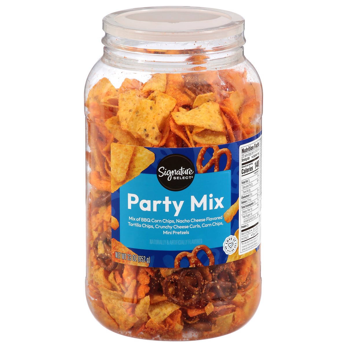 slide 2 of 4, Signature Select Party Mix Barrel 23 Oz - 23 OZ, 23 oz
