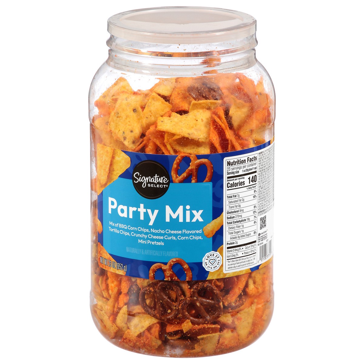 slide 3 of 4, Signature Select Party Mix Barrel 23 Oz - 23 OZ, 23 oz