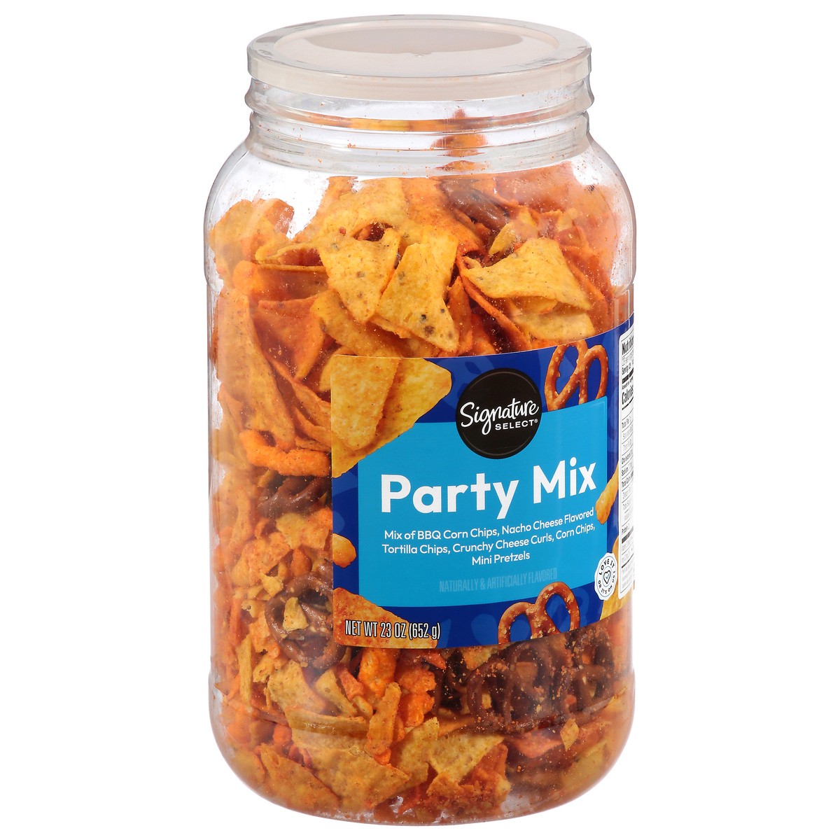 slide 4 of 4, Signature Select Party Mix Barrel 23 Oz - 23 OZ, 23 oz