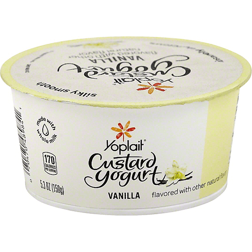 slide 2 of 3, Yoplait Vanilla Custard Yogurt, 5.3 oz