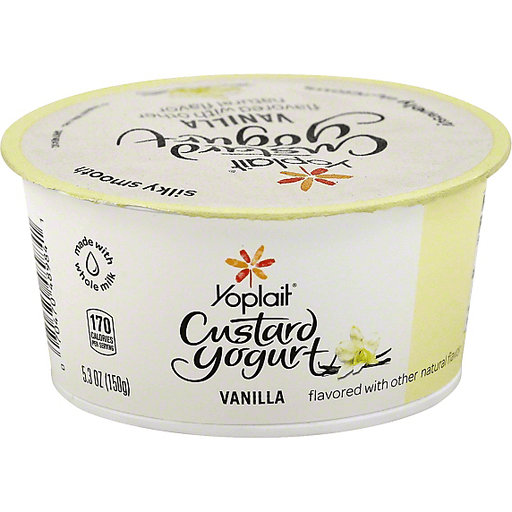 slide 3 of 3, Yoplait Vanilla Custard Yogurt, 5.3 oz