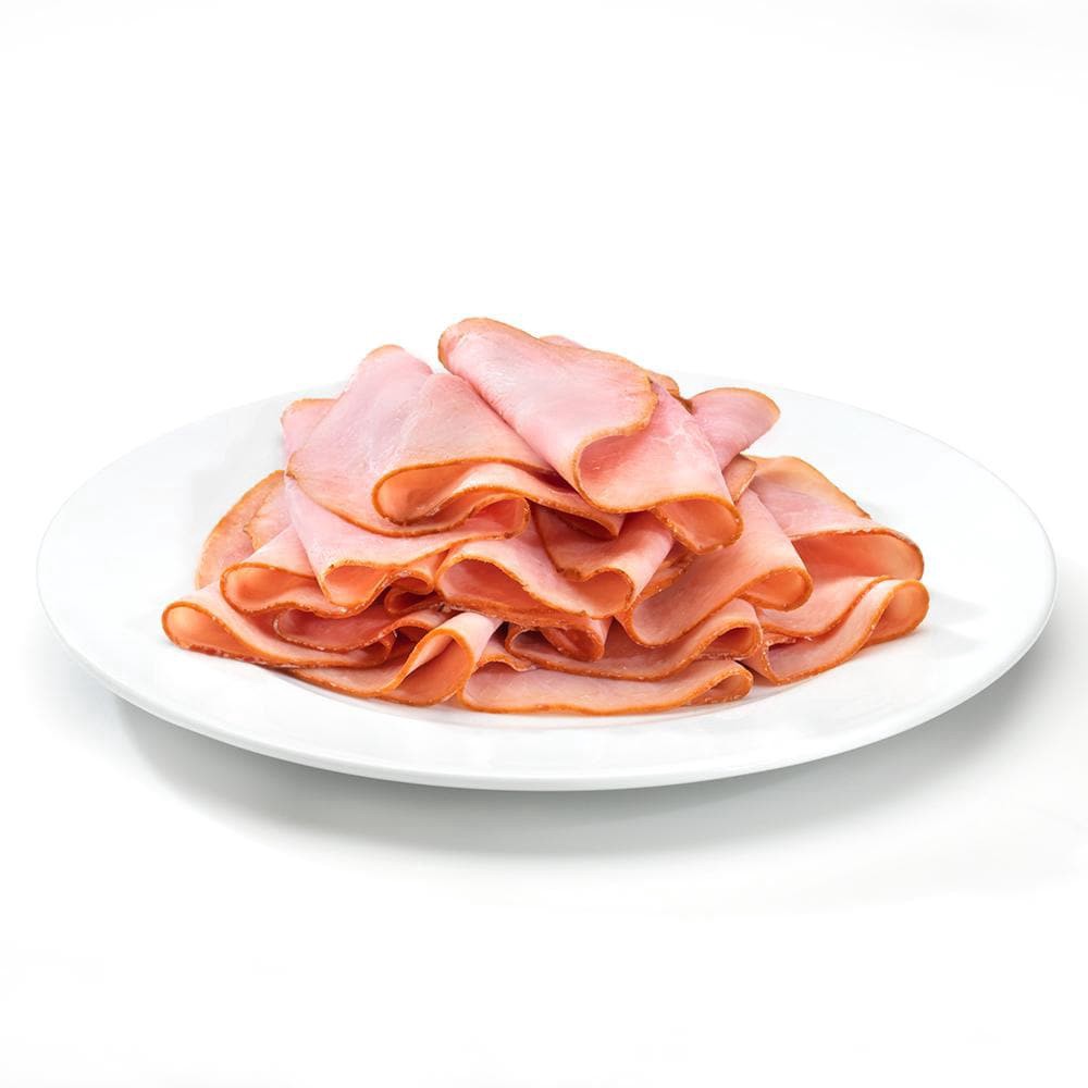 slide 1 of 2, Eckrich Honey Cured Ham, per lb