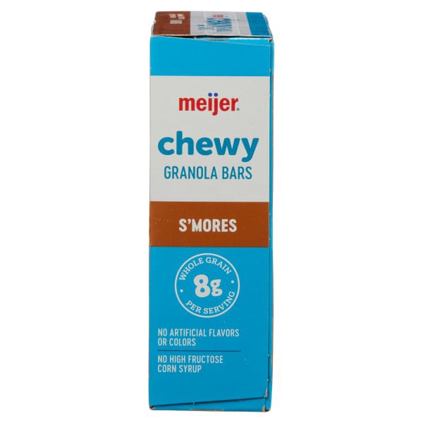 slide 14 of 29, Meijer Chewy Granola Bar, S'mores, 6.77 oz, 8 ct