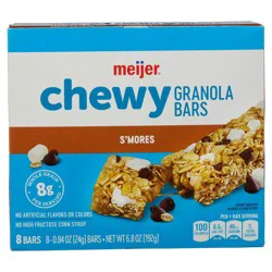 Meijer S'mores Chewy Granola Bars, 8ct