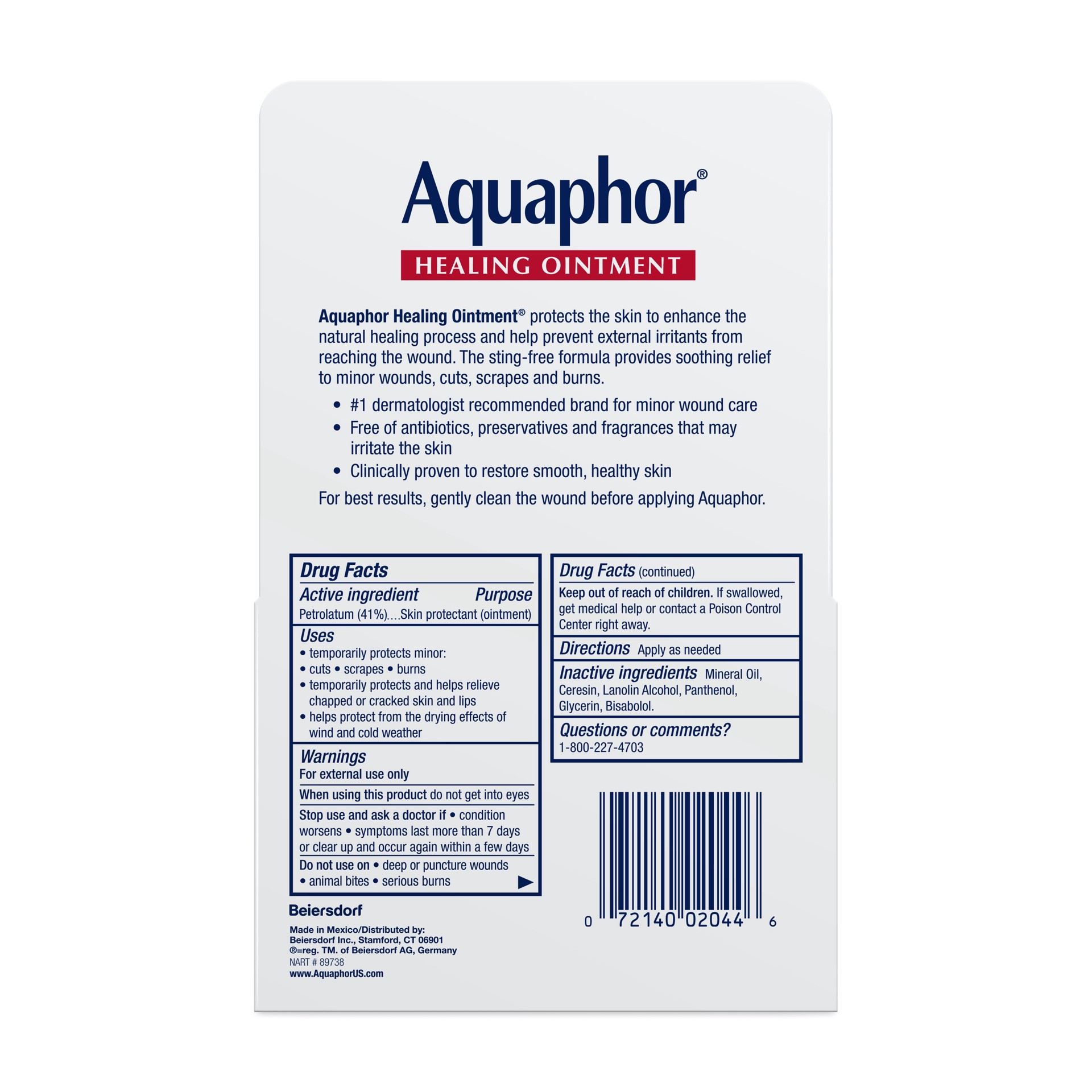 slide 2 of 2, Aquaphor Tube Twin Pack, 1 ct