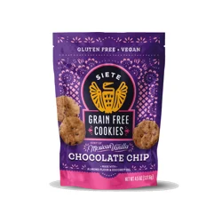 Siete Grain Free Chocolate Chip Cookies 4.5 oz