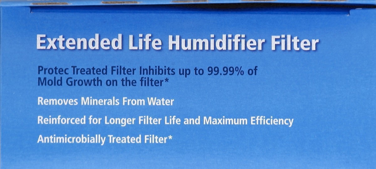 slide 10 of 20, Protec Extended Life Humidifier Filter 1 ea, 1 ct