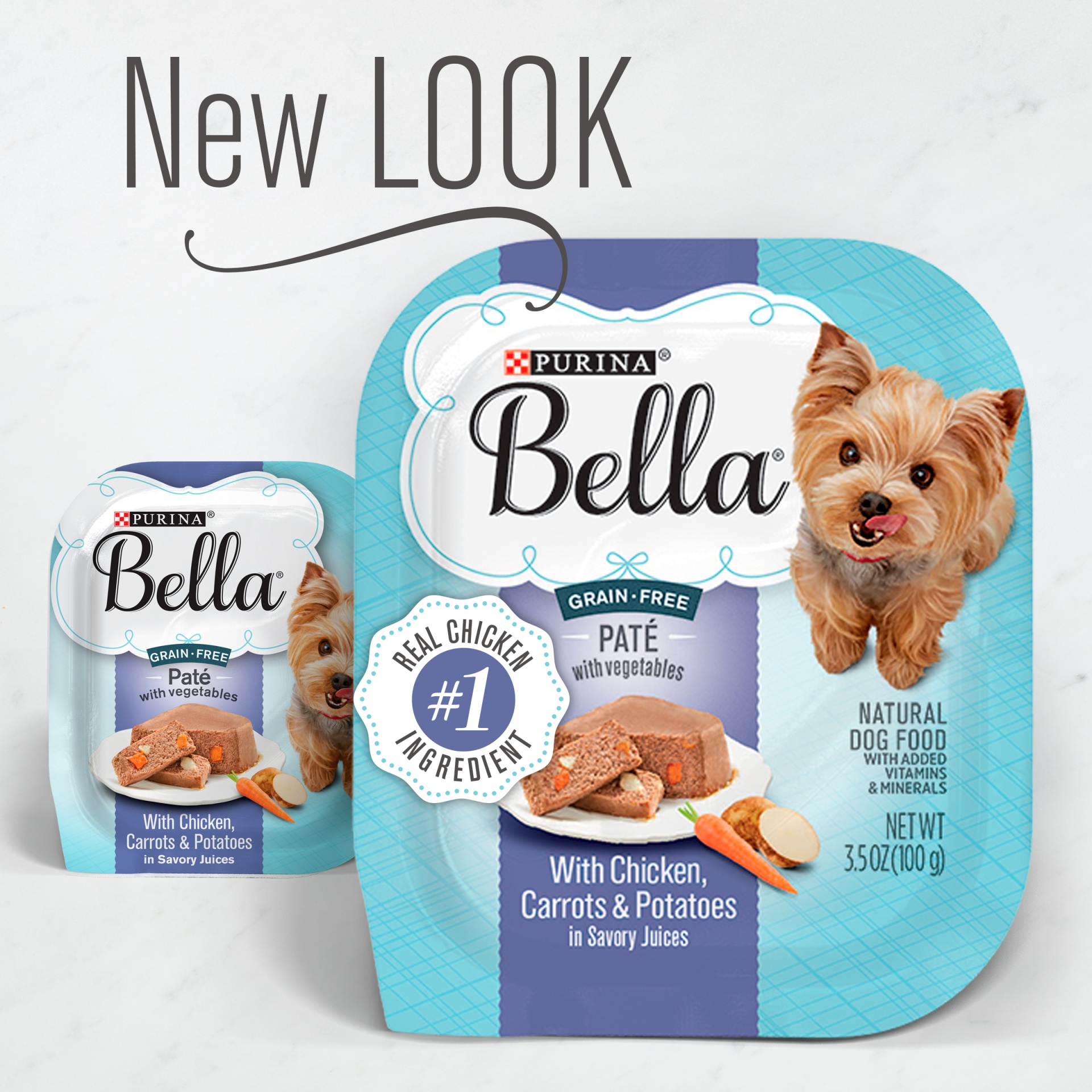 Purina Bella Natural Grain Free Pate With Chicken Plus Added Vitamins