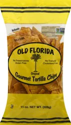 Old Florida Gourmet Products Gourmet Products Thin & Crispy Original Tortilla Chips 11 oz