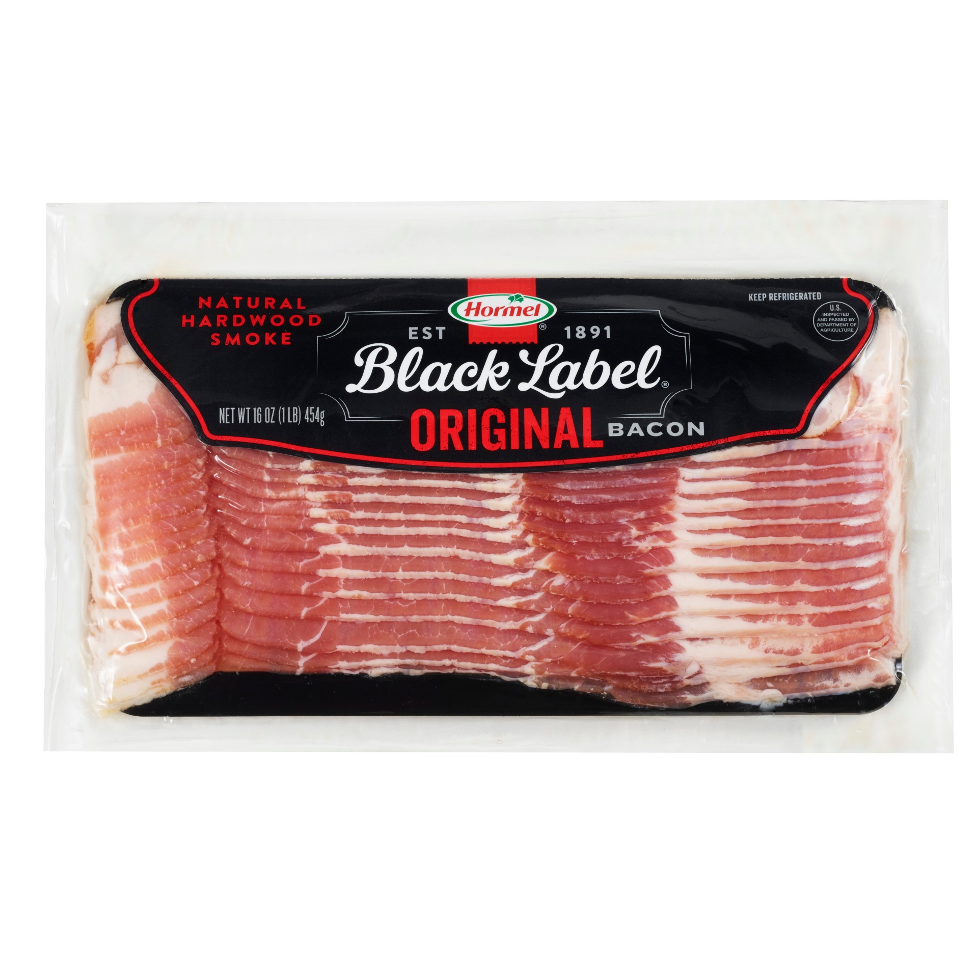 slide 1 of 6, Hormel Black Label Original Bacon Slices, 16 oz