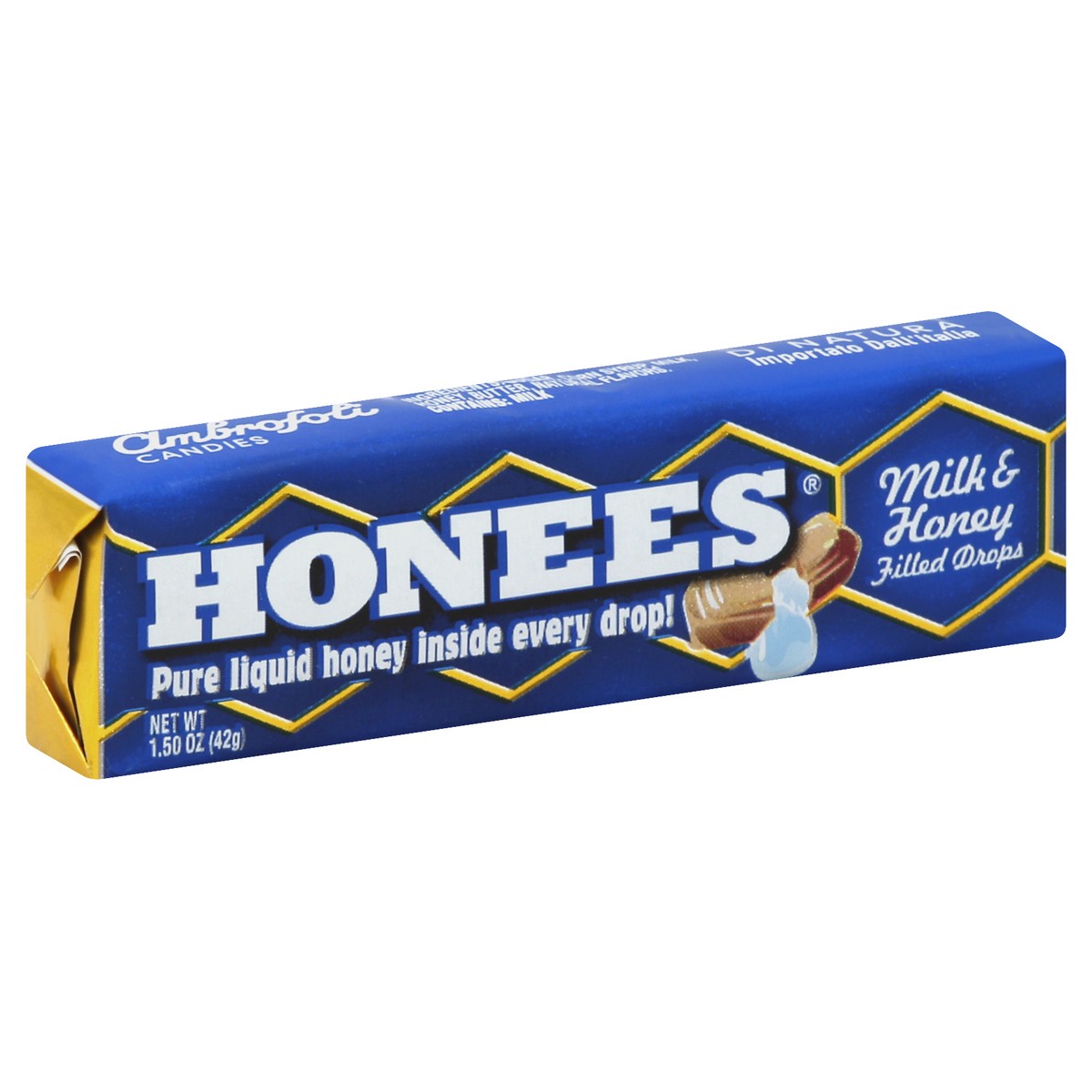 slide 5 of 5, Honees Milk & Honey Drops, 1.5 oz