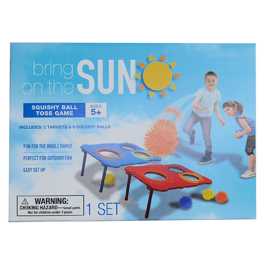 slide 1 of 1, Walgreens Bring on the Sun Squishy Ball Toss Game, 1 ct