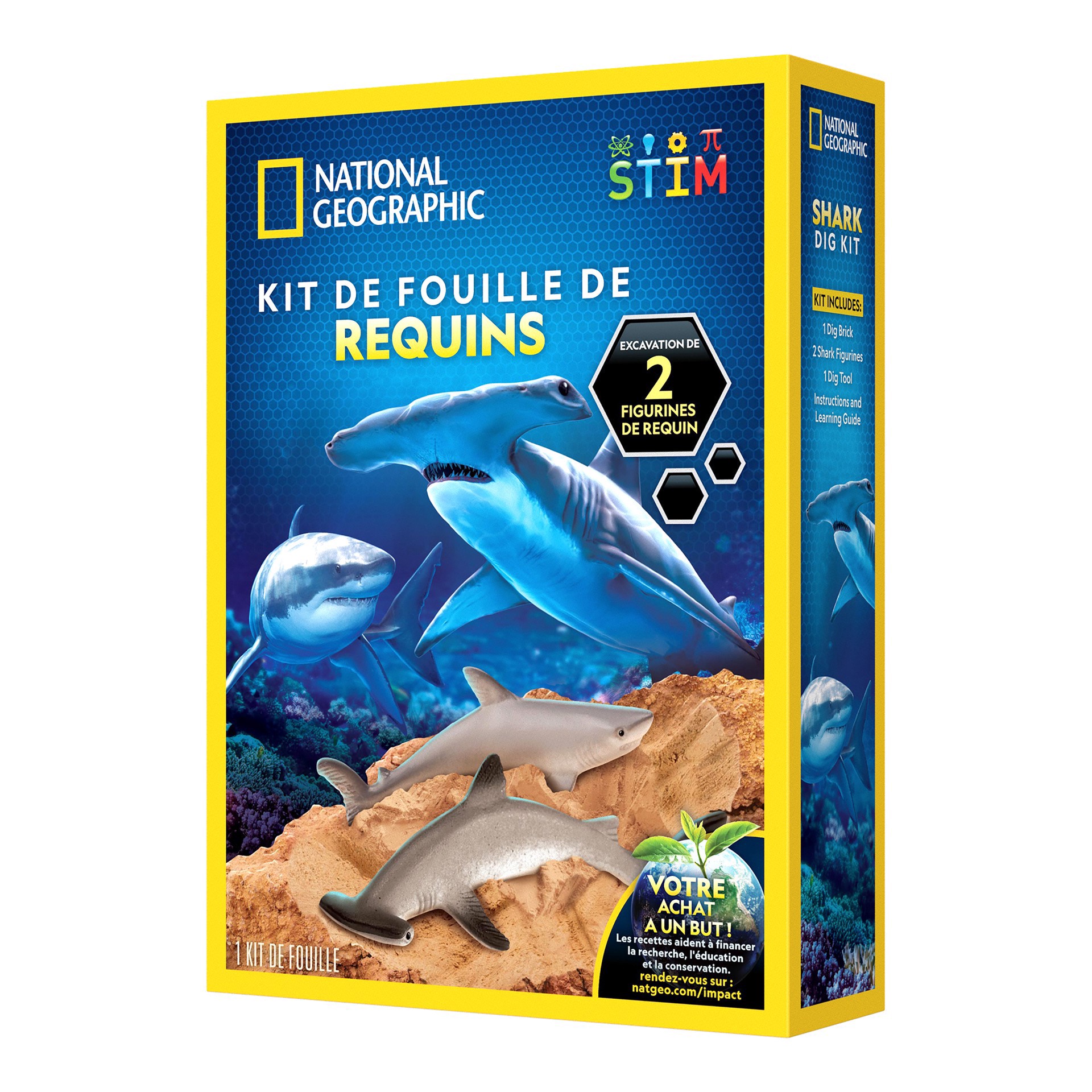 slide 2 of 4, National Geographic Shark Dig Kit, 1 ct