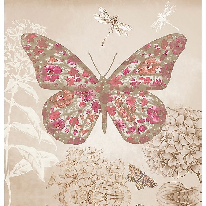 slide 1 of 2, Arthouse Enchanted Butterfly Foil Canvas, 1 ct