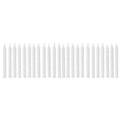 American Greetings White Spiral Birthday Candles