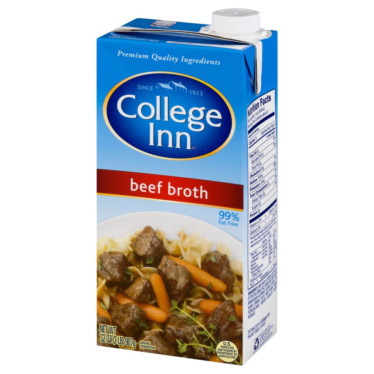 slide 4 of 12, College Inn Beef Broth 32 oz, 32 oz