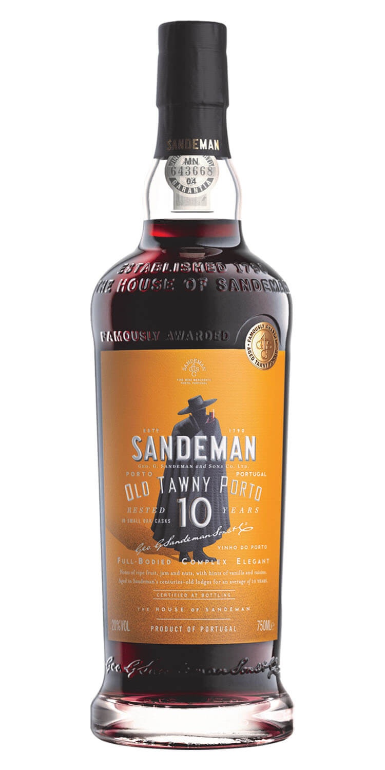 slide 1 of 1, Sandeman Tawny Port 10 Years Old, 750 ml