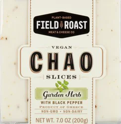 Field Roast Cheese Slices, Vegan, Garden Herb