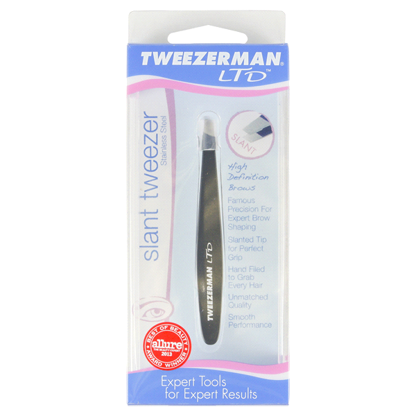 slide 1 of 1, Tweezerman Slant Tweezer, 1 ct