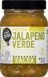 Culinary Tours Medium Jalapeno Verde Salsa 16 oz