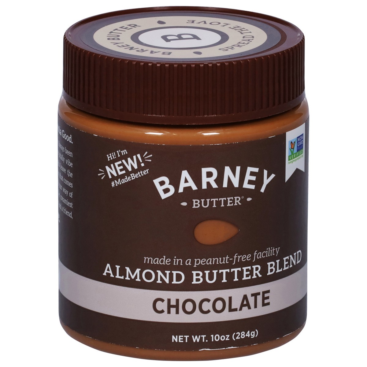 slide 2 of 9, Barney Butter Chocolate Almond Butter Blend 10 oz, 10 oz