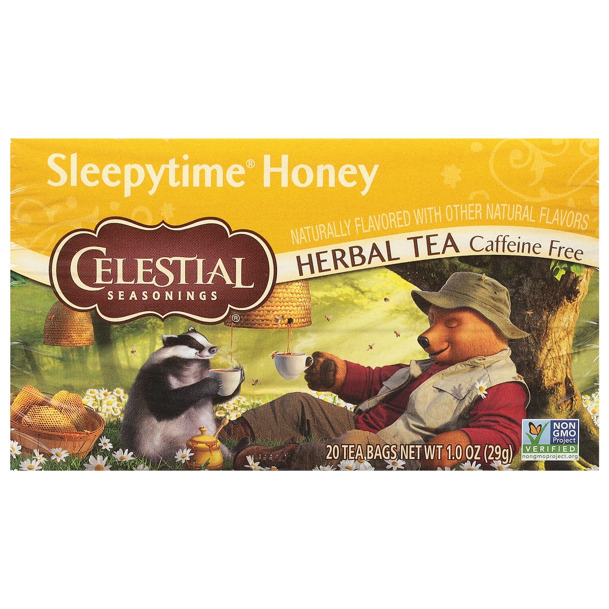 slide 1 of 8, Celestial Seasonings Tea Honey Sleepytime, 20 ct