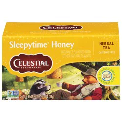 Celestial Seasonings Sleepytime Caffeine Free Honey Herbal Tea 20 Tea Bags - 20 ct