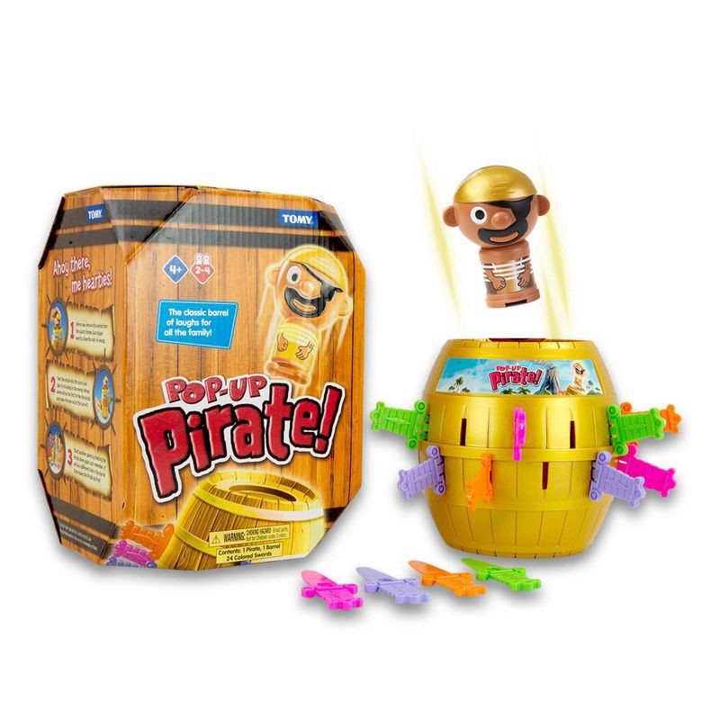 slide 1 of 6, Tomy Pop Up Pirate Game, 1 ct