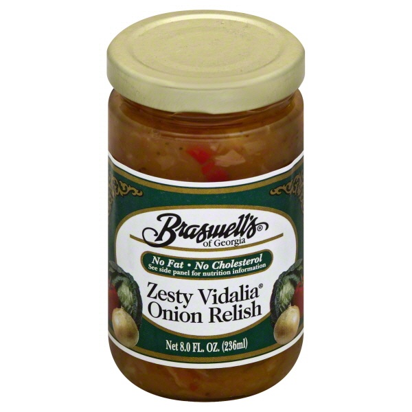 slide 1 of 1, Braswell's Onion Relish 8 oz, 8 oz