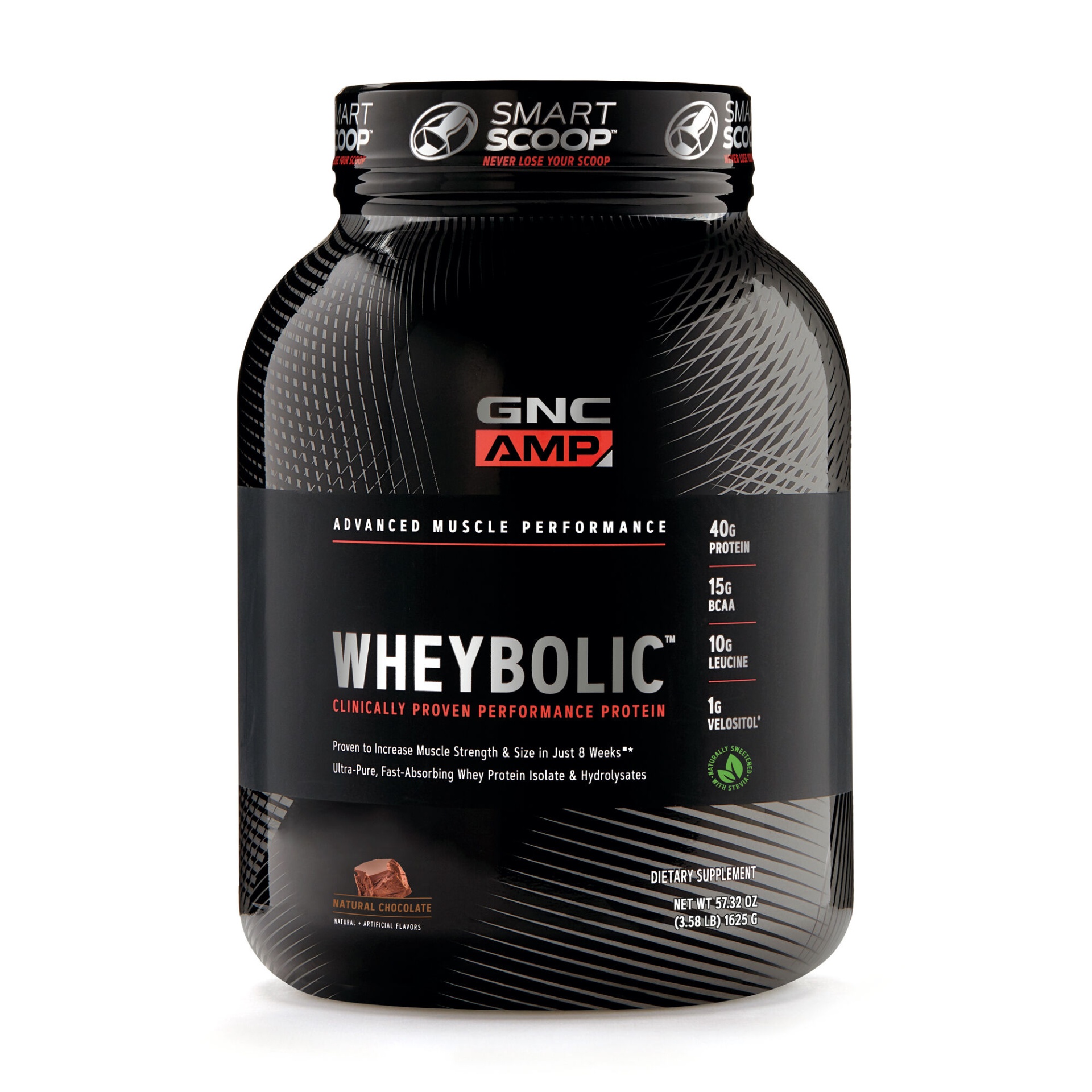 slide 1 of 1, GNC AMP Wheybolic - Natural Chocolate, 1 ct