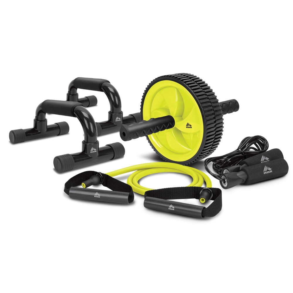 slide 1 of 1, RBX Home Gym Core Workout Strength Training Set, 4 ct