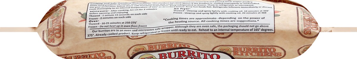 slide 3 of 12, Burrito Kitchens Mild Egg Breakfast Burrito 8 oz, 8 oz