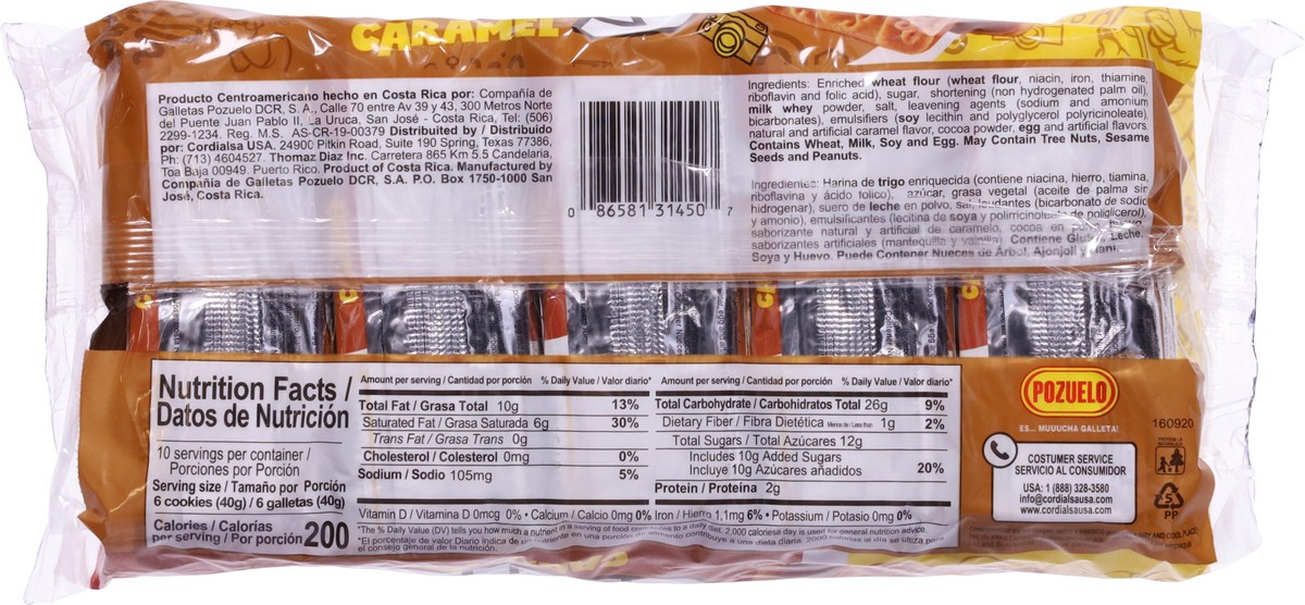 slide 12 of 13, Chiky Caramel Cookies 10 ea, 10 ct