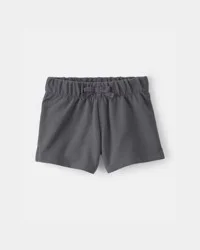 Carter's Baby Girl French Terry Shorts - Grey - 18M