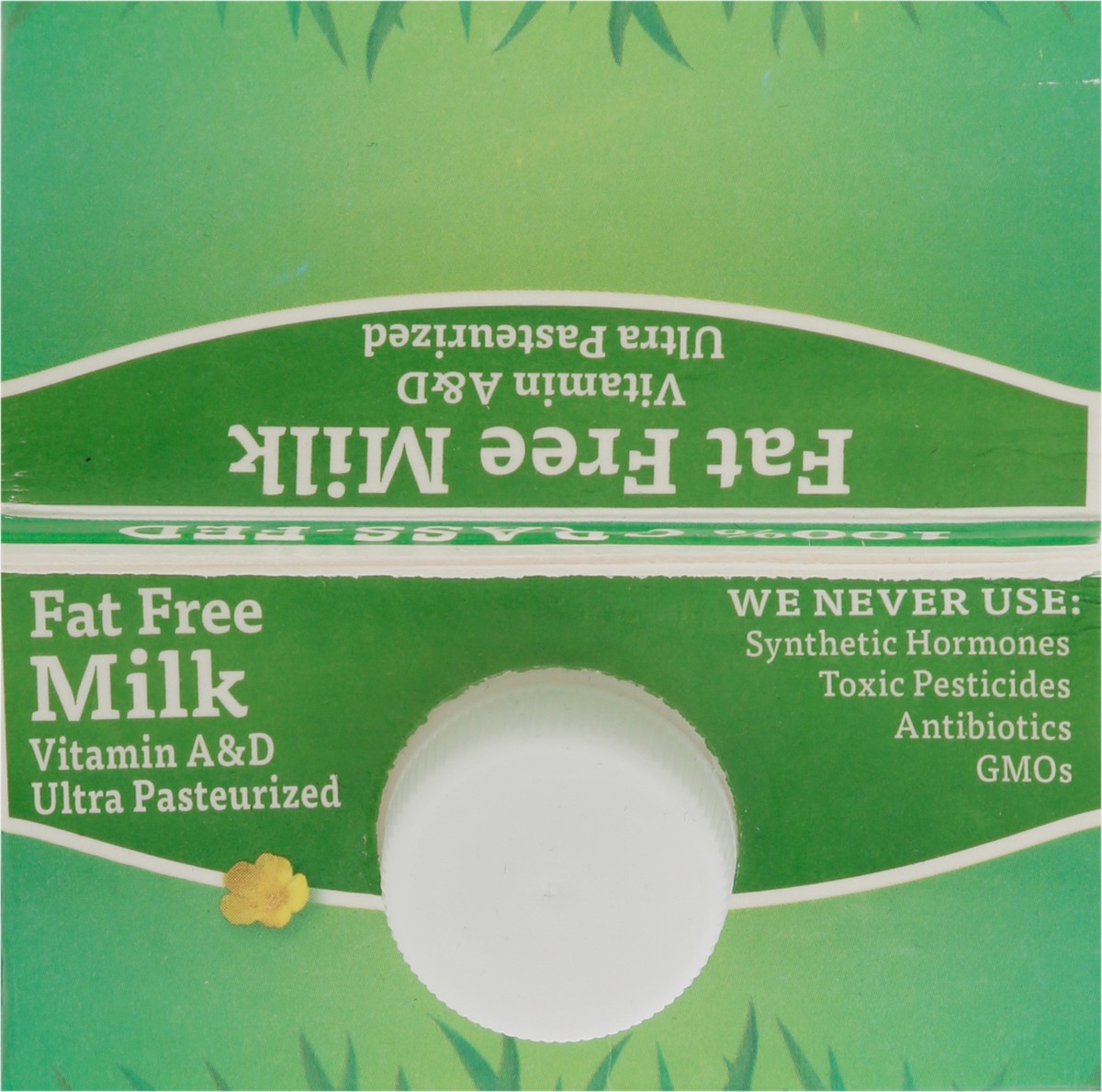 slide 3 of 11, Organic Valley Grassmilk Organic Fat Free Milk 0.5 gal, 64 fl oz