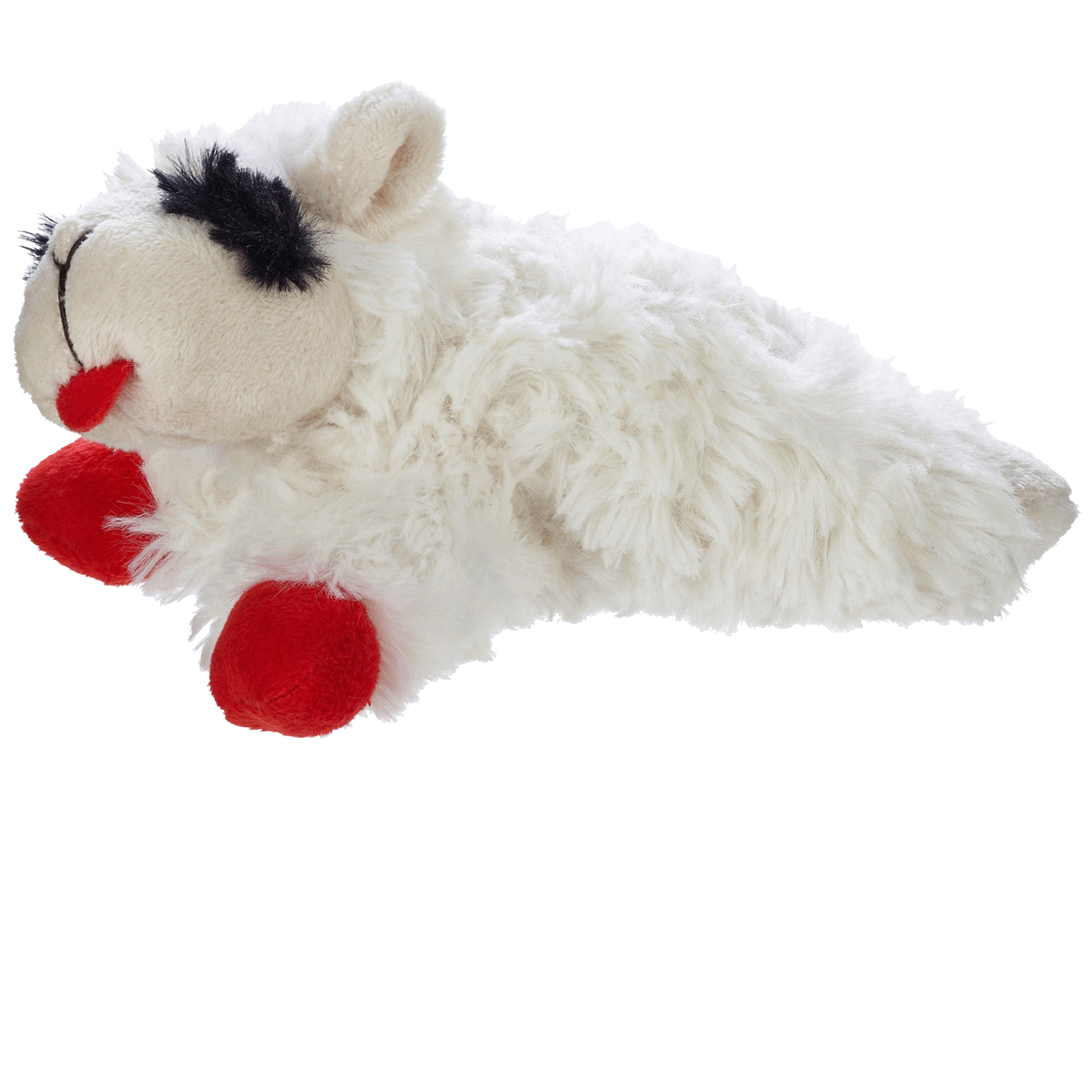 slide 1 of 1, Meijer Lamb Chop Plush Mini Dog Toy, 5, 5 INCH    