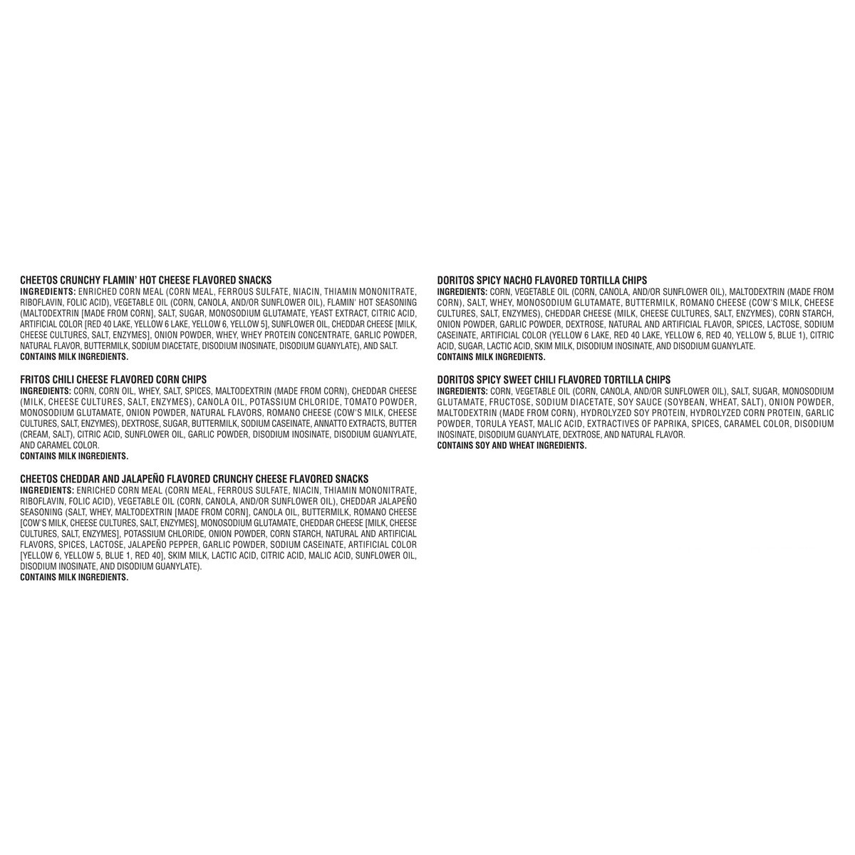 slide 11 of 11, Frito-Lay Individual Bags Bold Mix 50 ea, 50 ct