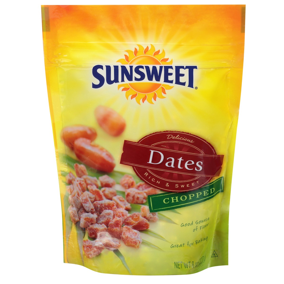 slide 1 of 11, Sunsweet Chopped Dates 8 oz, 8 oz