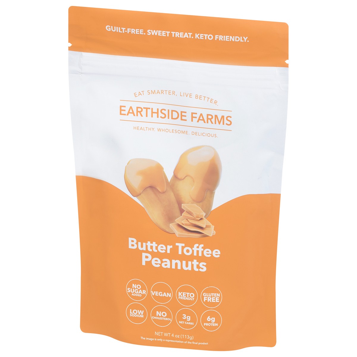 slide 2 of 4, Earthside Farm Wlnuts-Btr Toff, 4 oz