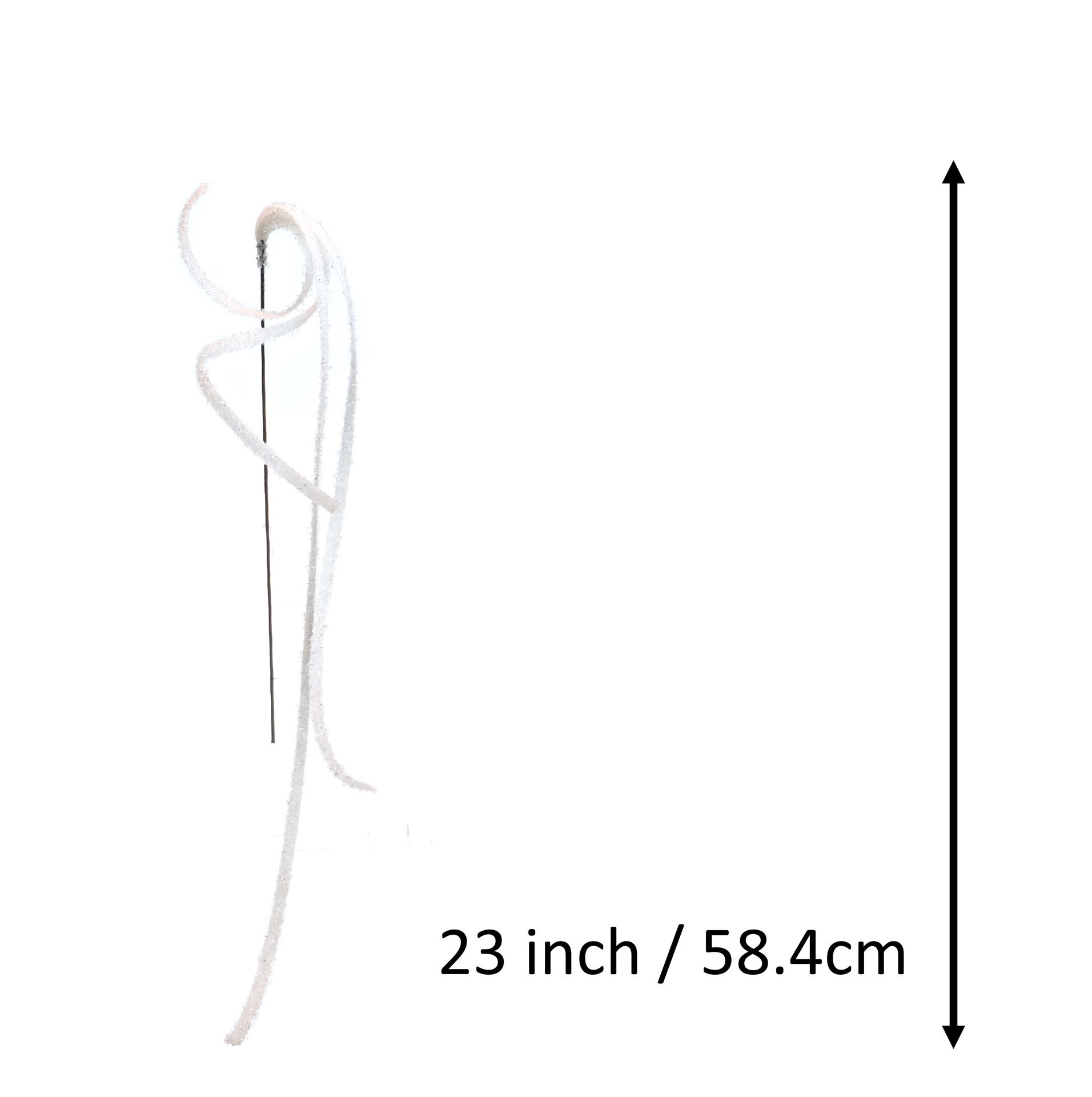 slide 2 of 3, 23" Glitter Ribbon Stem By Ashland, 23 in