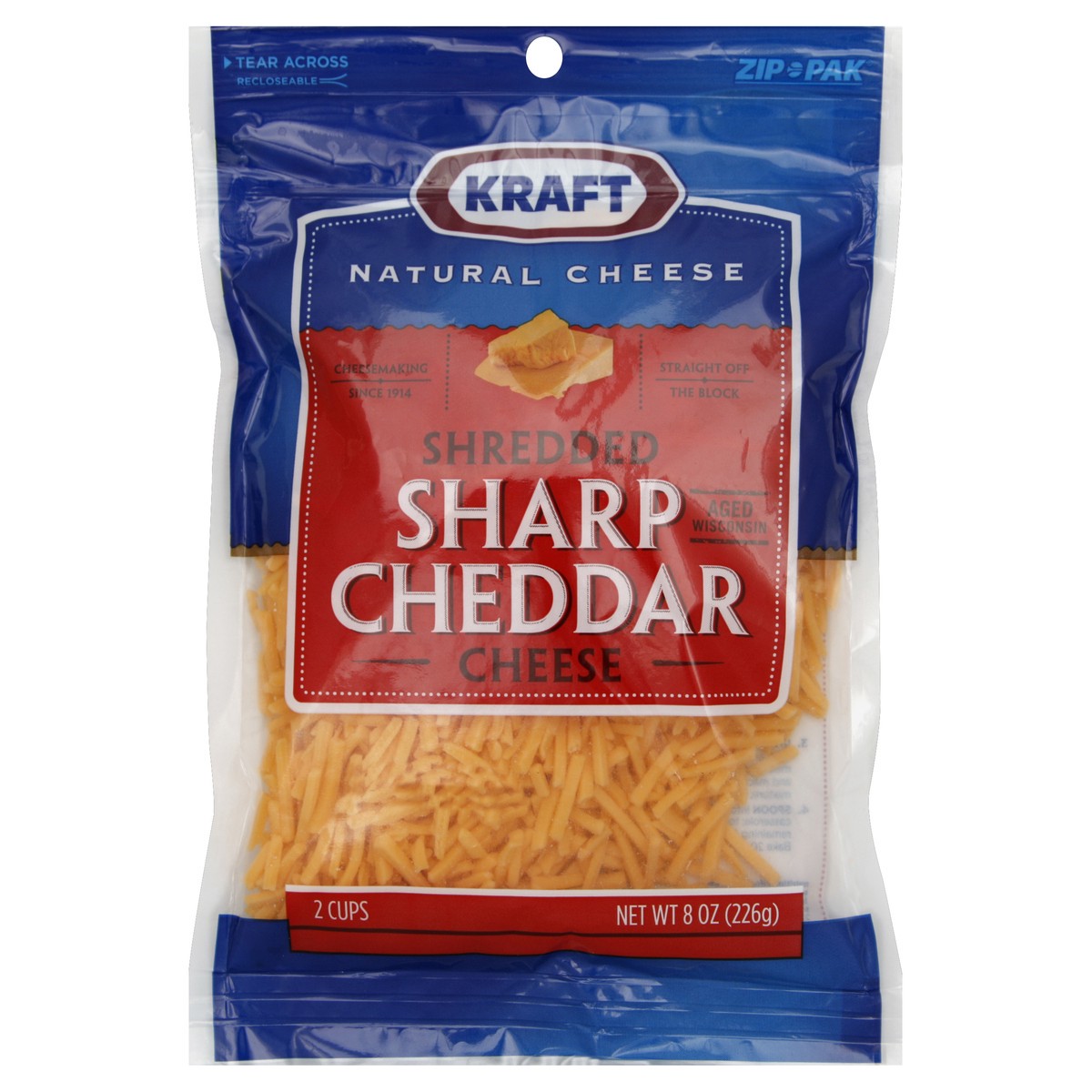 slide 3 of 3, Kraft Shredded Cheese 8 oz, 8 oz