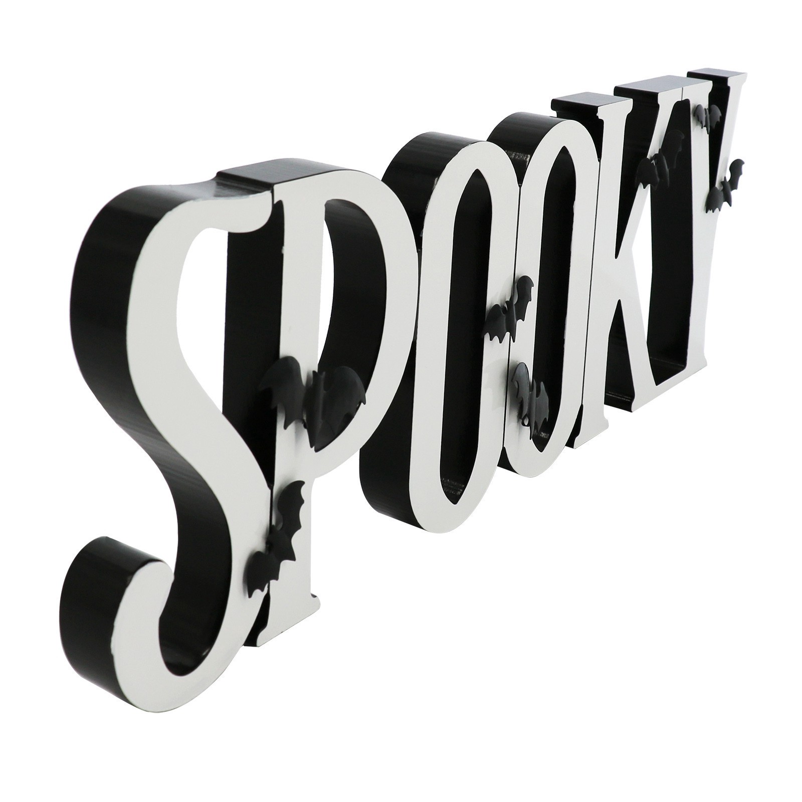 slide 3 of 4, 20.75" White Spooky Cutout Tabletop Sign By Ashland, 20.75 in x 1.12 in x 6.87 in