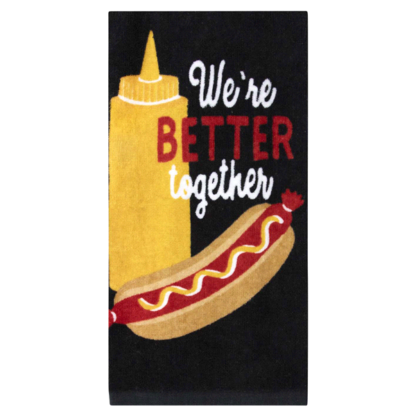 slide 1 of 1, Better Together Fiber Reactive Kitchen Towel, 1 ct