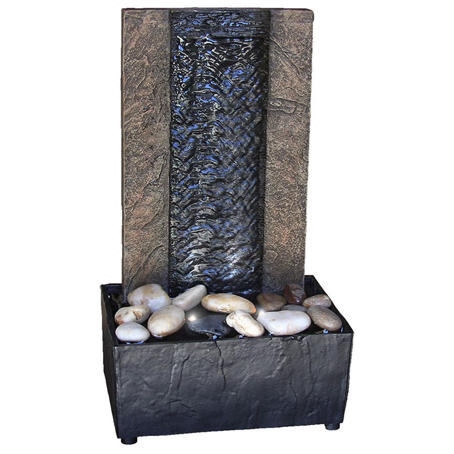 slide 1 of 1, Modern Expressions LED Tabletop Fountain, 1 ct