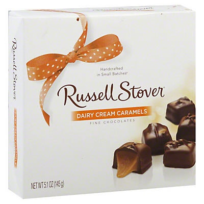 slide 1 of 1, Russell Stover Dairy Cream Caramels, 5.1 oz