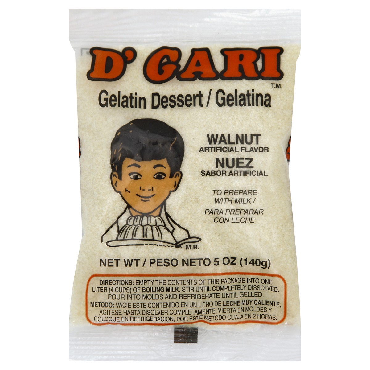 slide 4 of 6, D'Gari Gelatin Dessert 5 oz, 5 oz