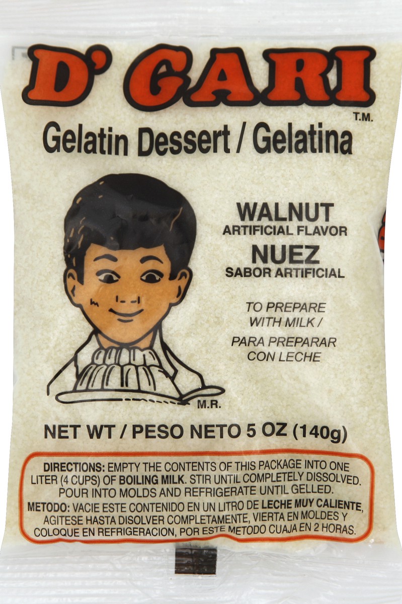slide 1 of 6, D'Gari Gelatin Dessert 5 oz, 5 oz