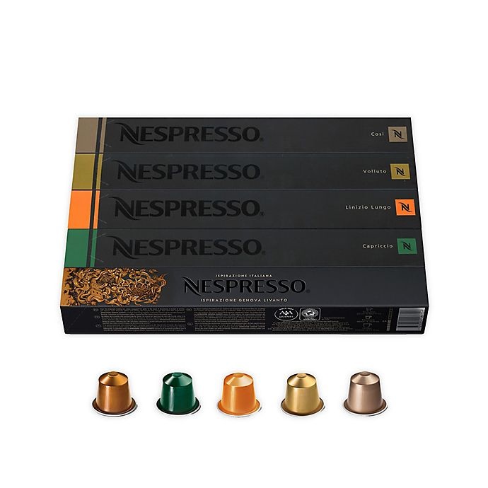 slide 1 of 7, Nespresso OriginalLine Assorted Medium Roast Pack Coffee Capsules, 50 ct